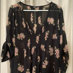 Floral tunic